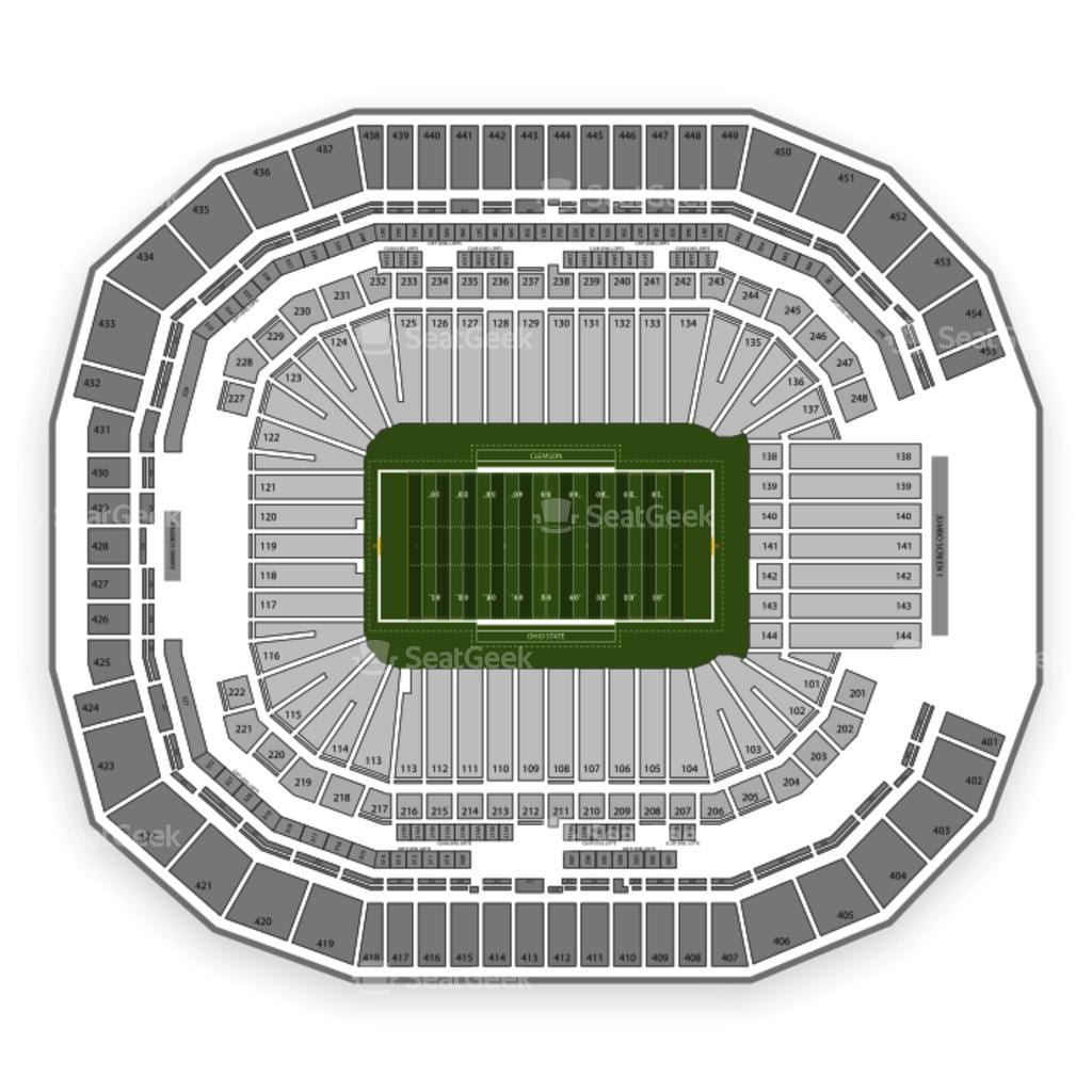Arizona Cardinals krėslų žemėlapyje