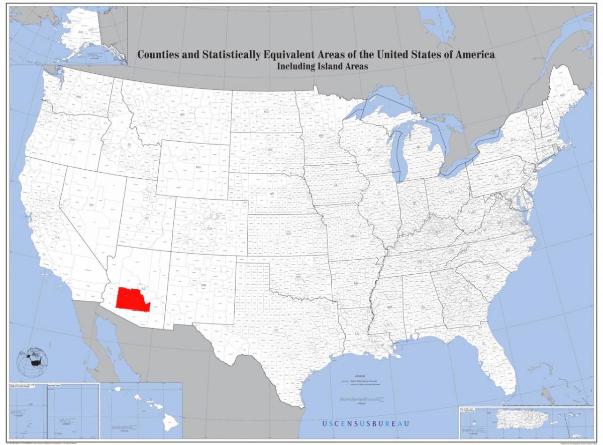 Phoenix JAV žemėlapio