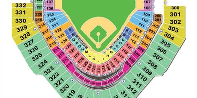 Žemėlapis diamondbacks stadionas