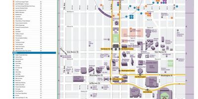 Valley metro geležinkelių žemėlapis