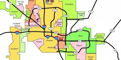 Phoenix metro ploto žemėlapį